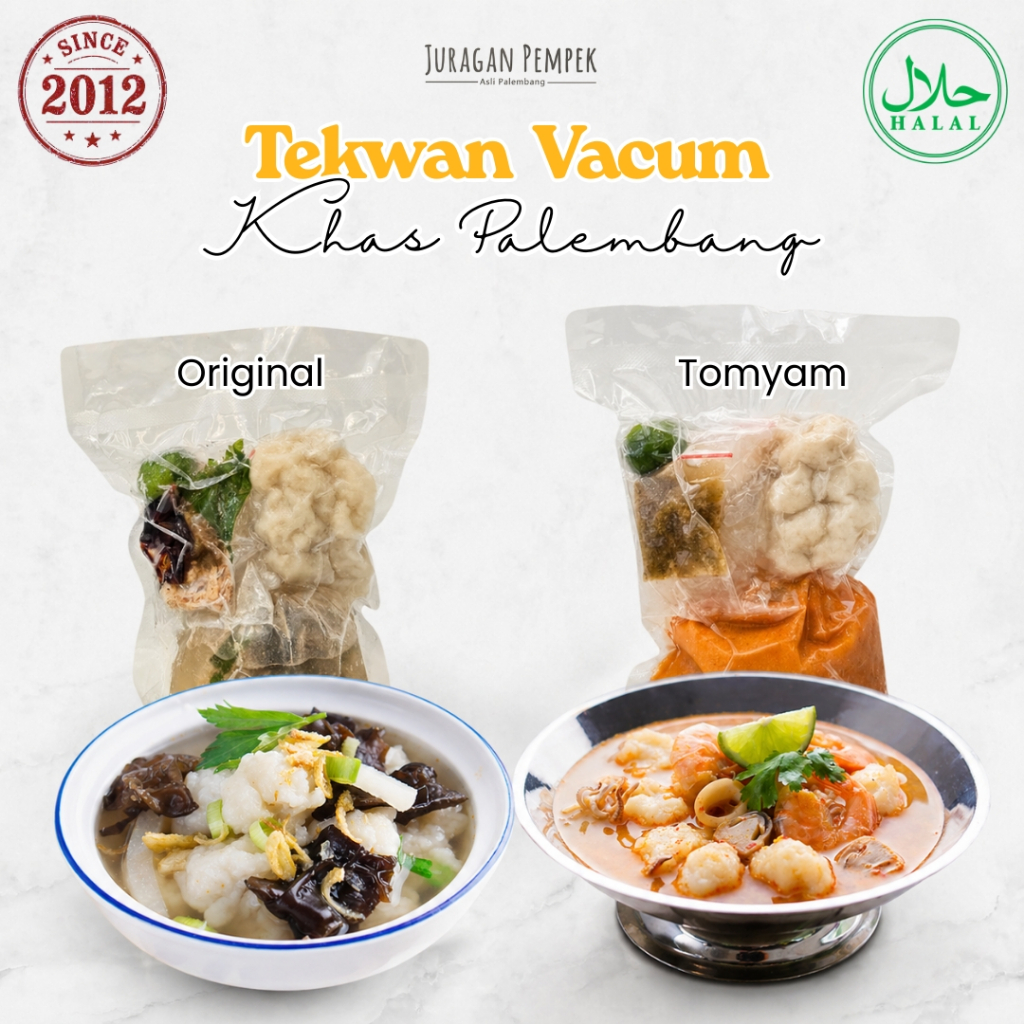 Tekwan Khas Palembang | Tekwan Tom Yum | Kemasan Vacuum