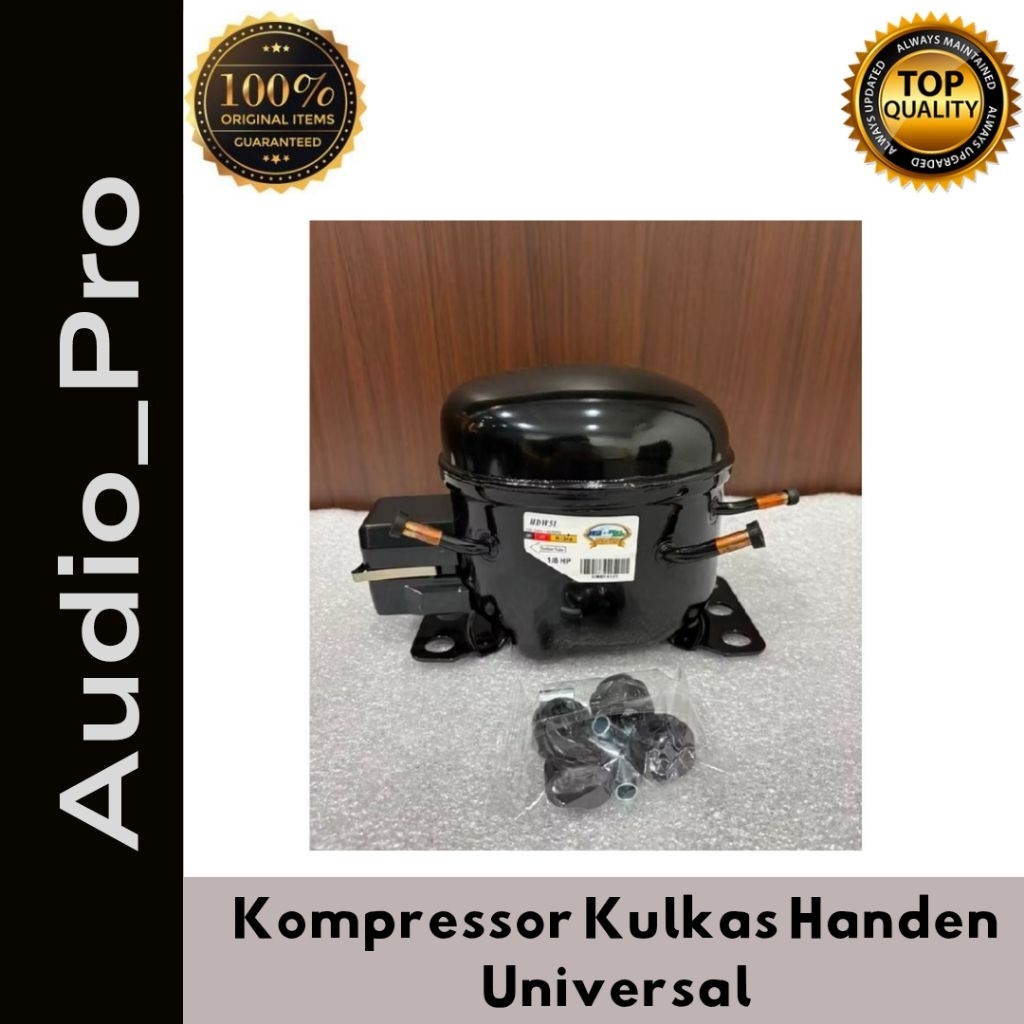 Kompresor Kulkas Handen Universal 1/3 , 1/4 , 1/5 , 1/6 , 1/8 R134A Compressor Kulkas
