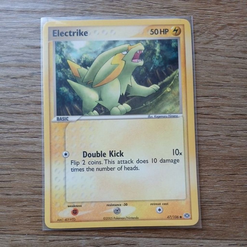 POKEMON ELECTRIKE 47 EMERALD NON FOIL SINGLES