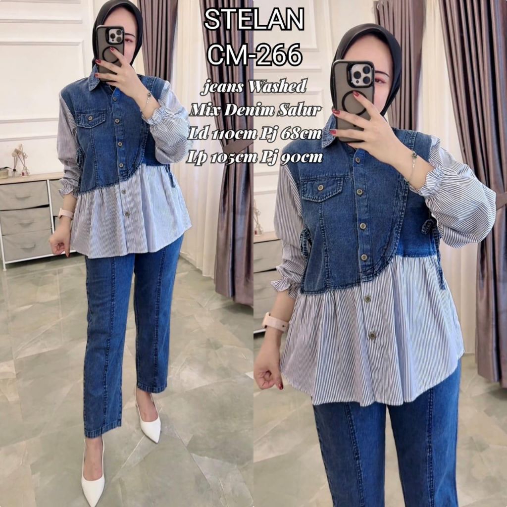 One set jeans Wanita