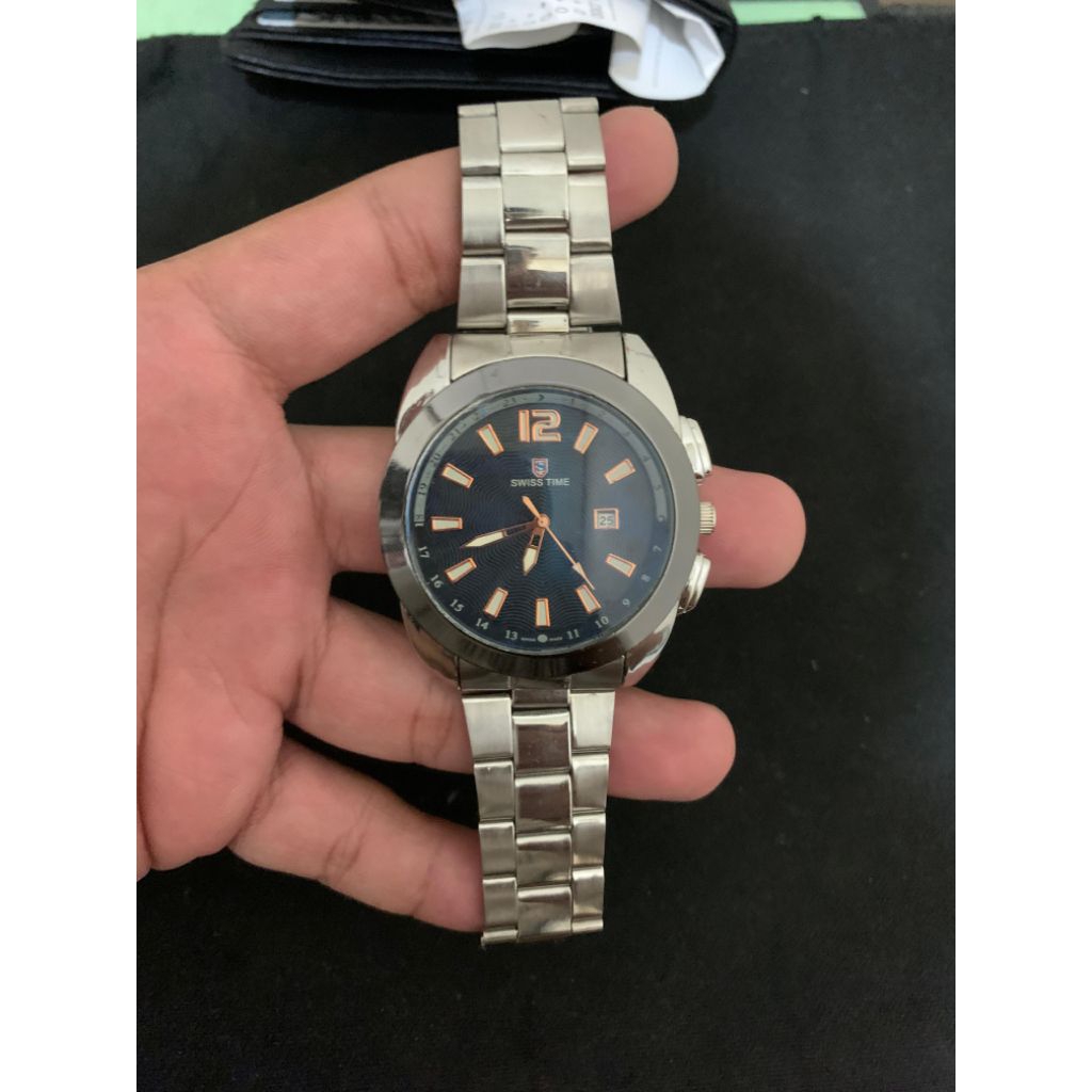 Jam swiss time tanggal
