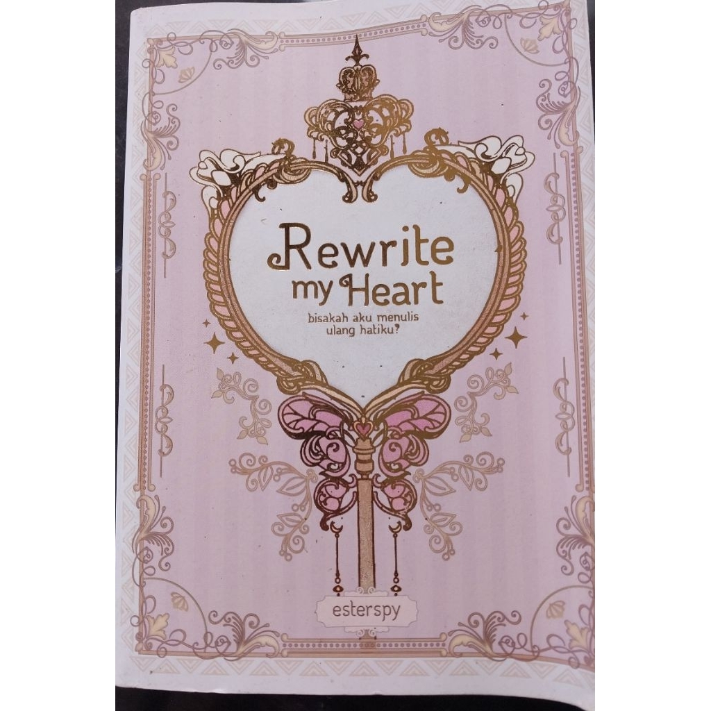 preloved buku rewrite my heart