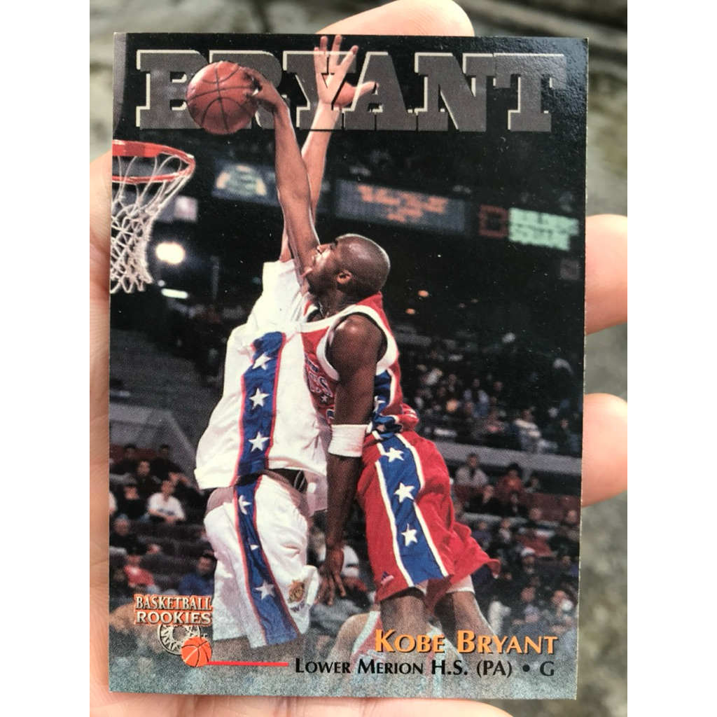 KOBE BRYANT ROOKIE KARTU BASKET BALL SCORE BOARD 1996 RARE CARD
