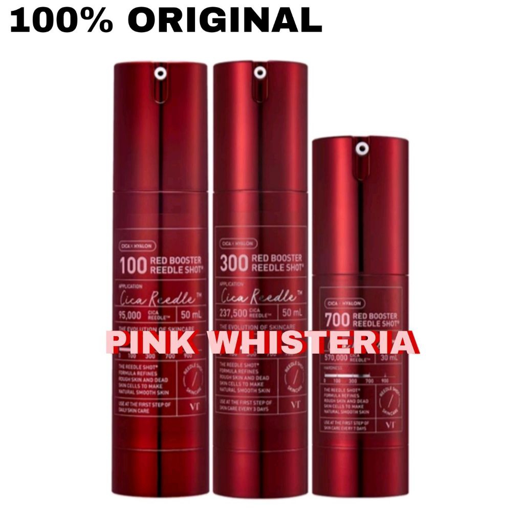 [ORIGINAL] VT COSMETICS Cica Reedle Red Booster Reedle Shot 700/300/100