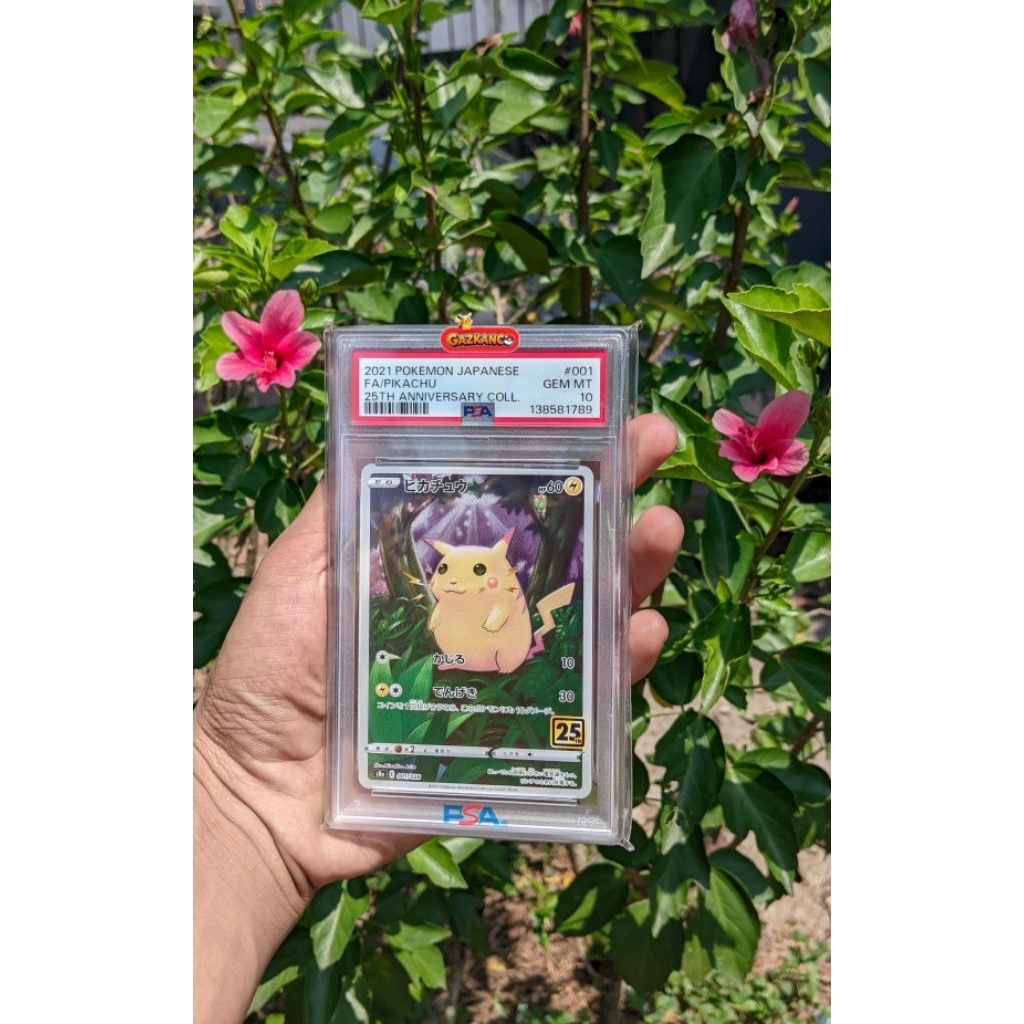 Pikachu 25th Anniversary PSA 10 JPN
