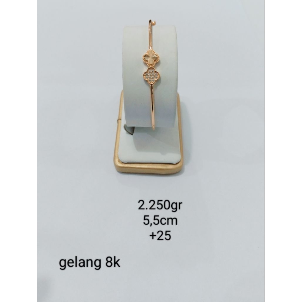 gelang emas 8 karat