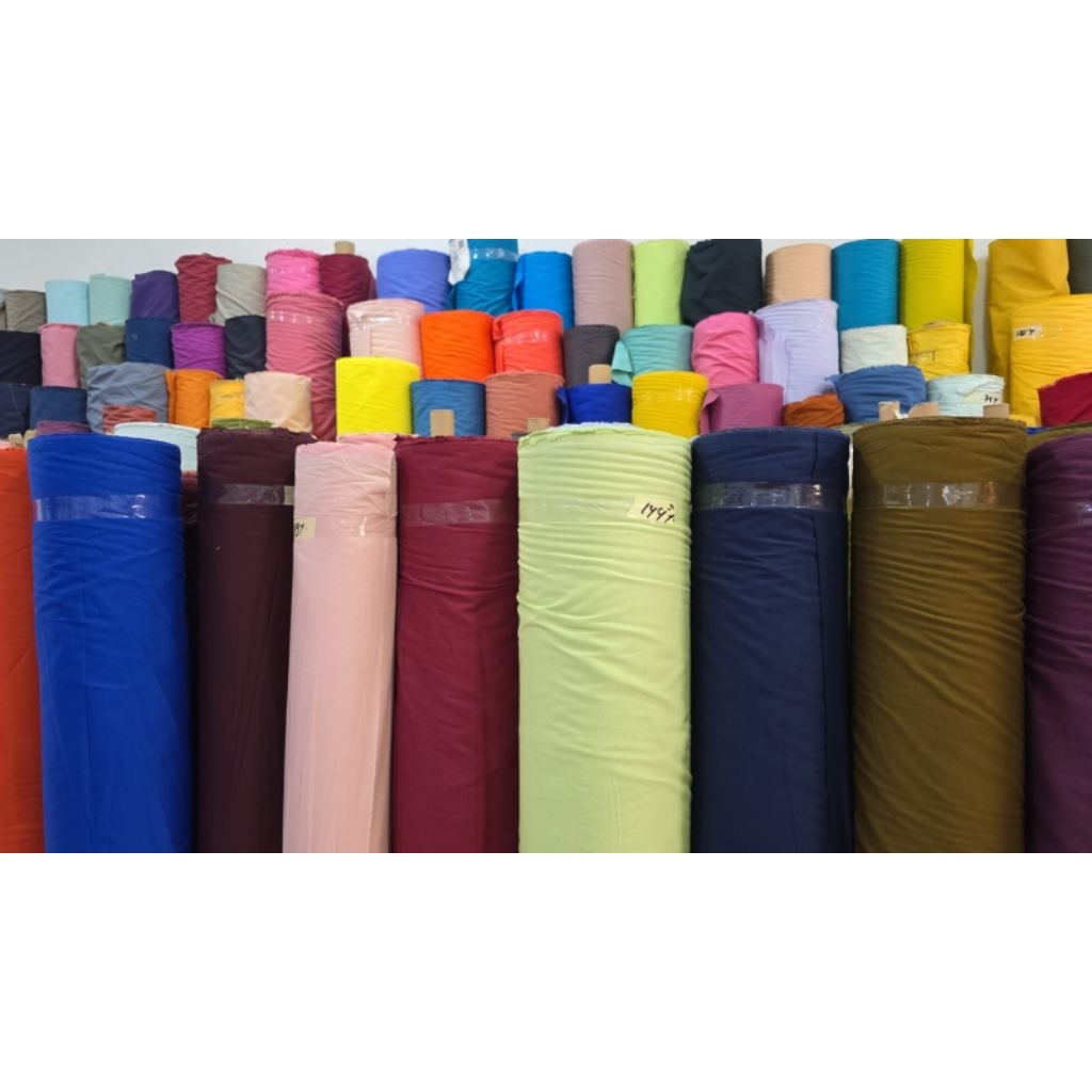 Kain Katun Poplin Premium