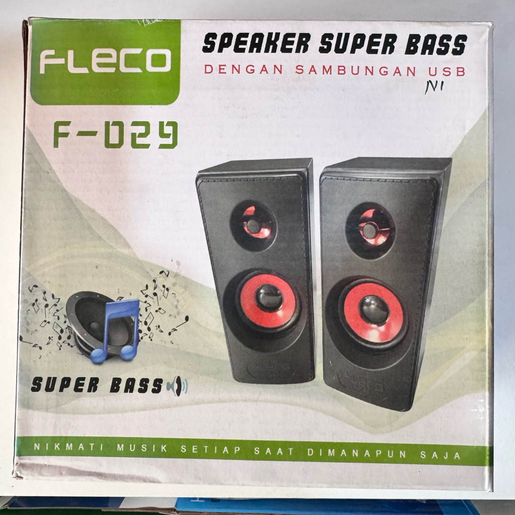 Speaker Komputer Laptop Fleco F-029 dan F-2058