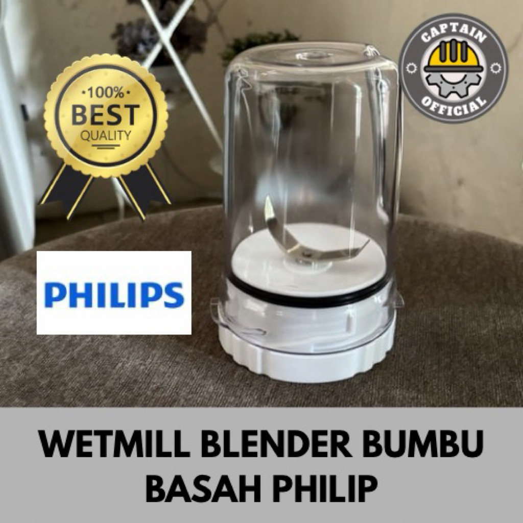 Wetmill Blender Bumbu Basah PHILIPS tipe HR 2115 2116 2061 2071