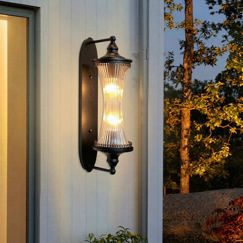 Lampu hias dinding taman modern CLASSIC AMERICAN OUTDOOR WATERPROOF garden vintage industrial minima