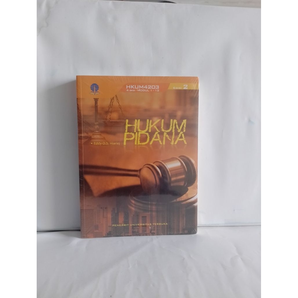 BUKU ORIGINAL HUKUM PIDANA OLEH EDDY OS.HIARIEJ