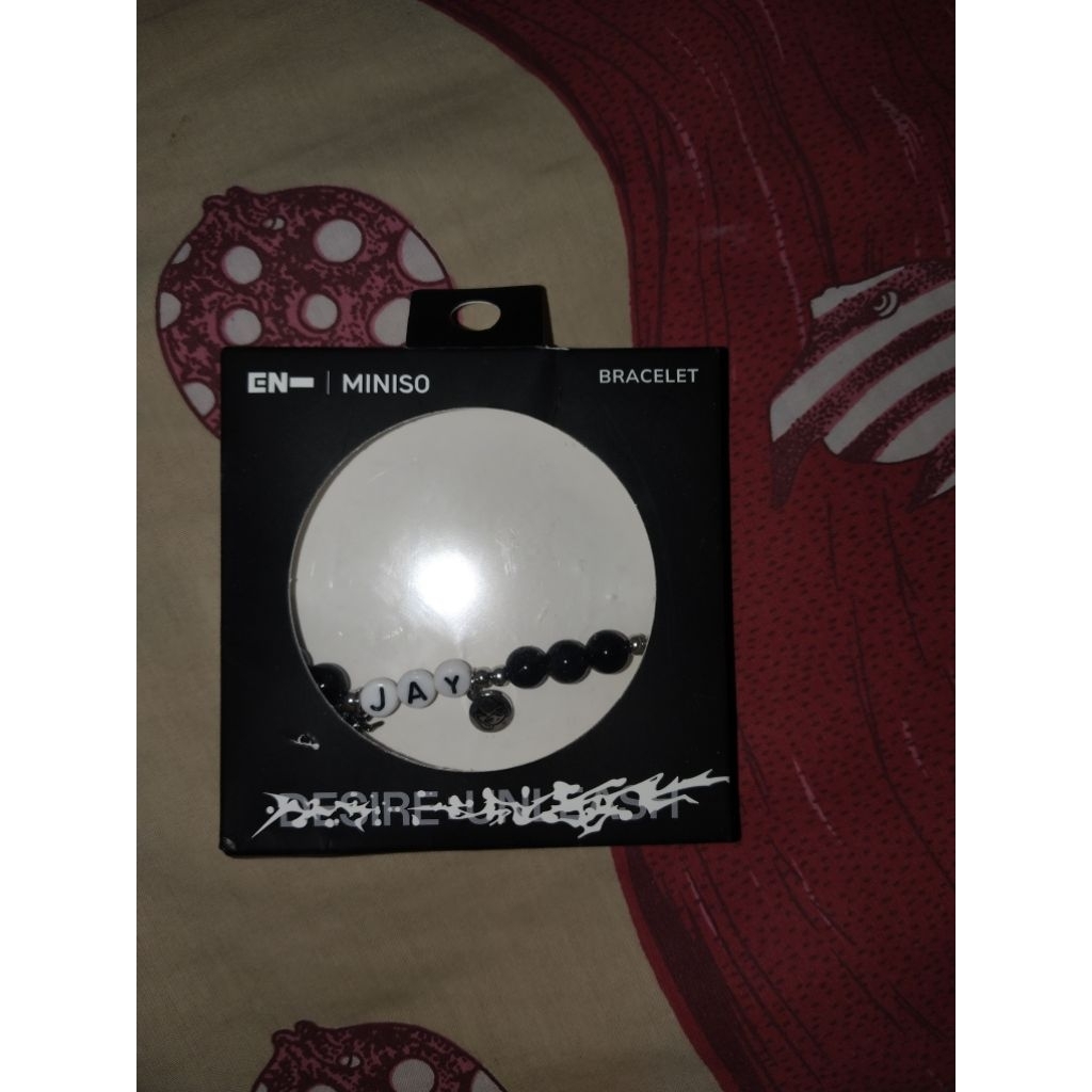 Bracelets ENHYPEN X MINISO (Jay Enhypen ver) {free photocard jay ENHYPEN}