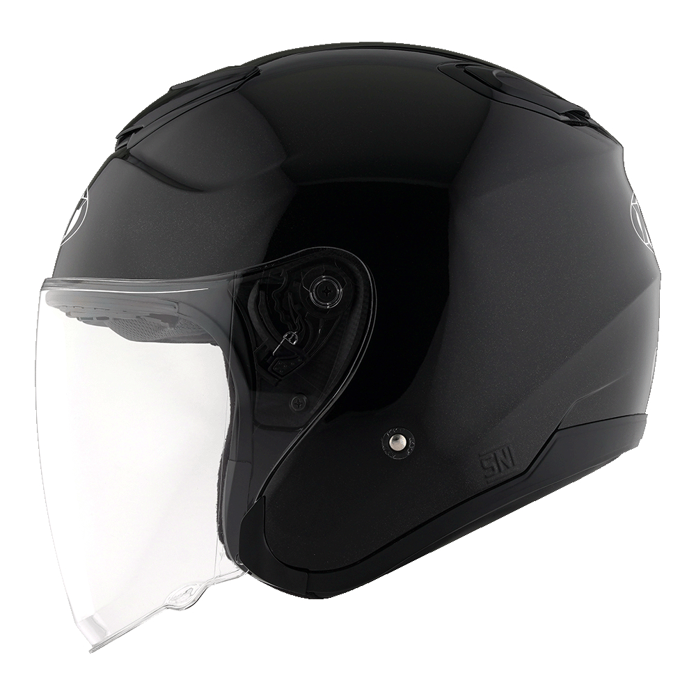 Helm Half Face KYT KYOTO R Solid ORIGINAL NEW