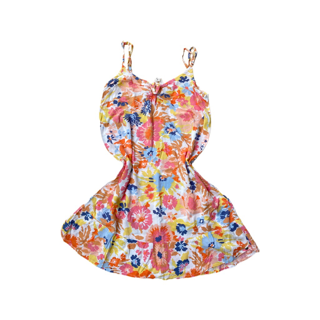 roxy coral splash mini dress