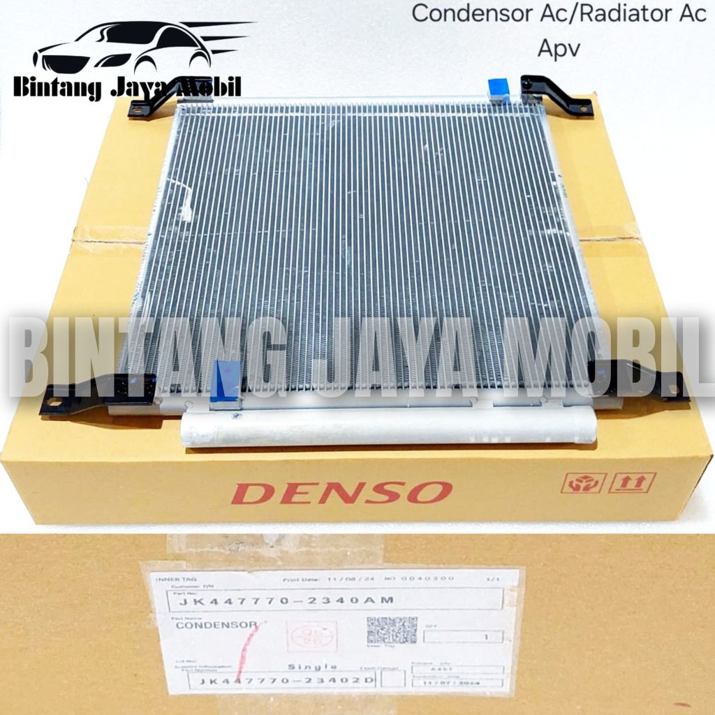 Condensor Kondensor Radiator Ac Mobil Original Suzuki Apv Lama Arena Mega Carry 1Pc
