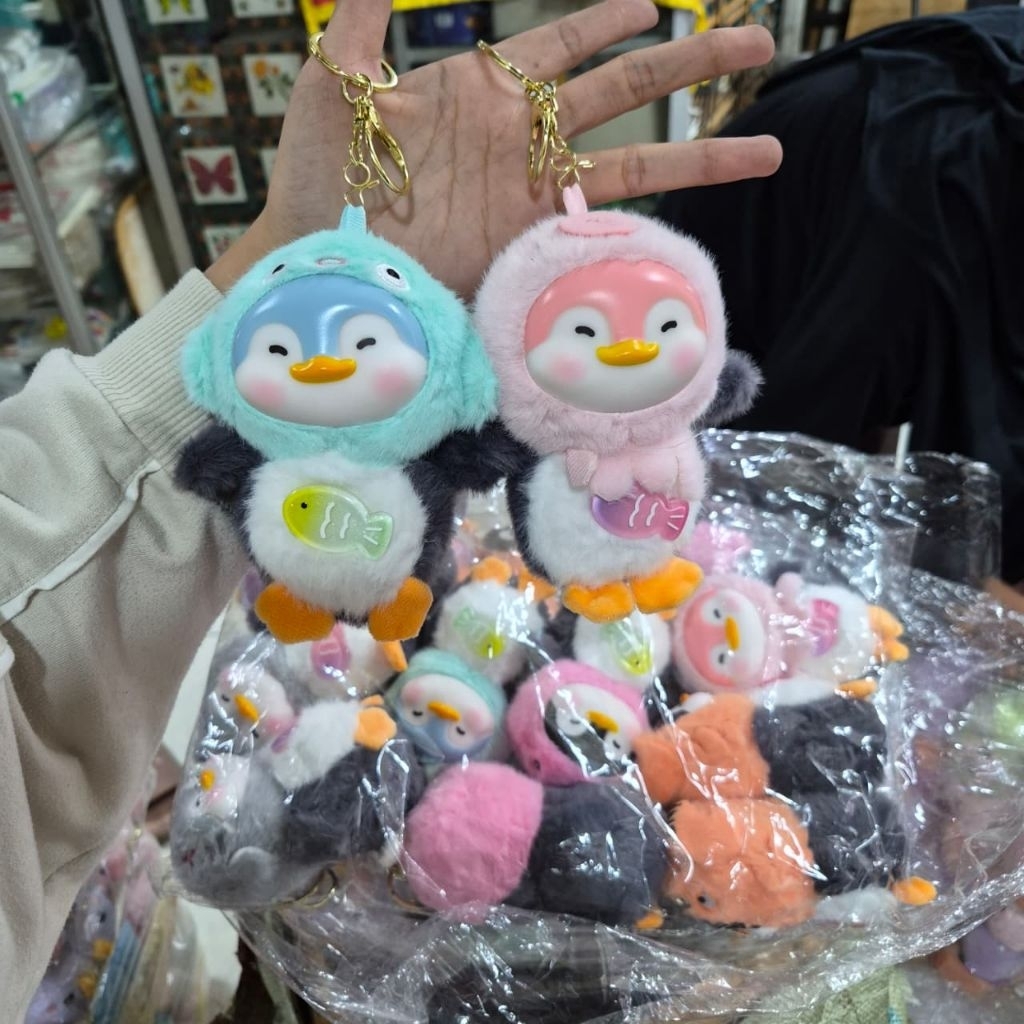 GROSIR Ganci pinguin gantungan kunci lucu