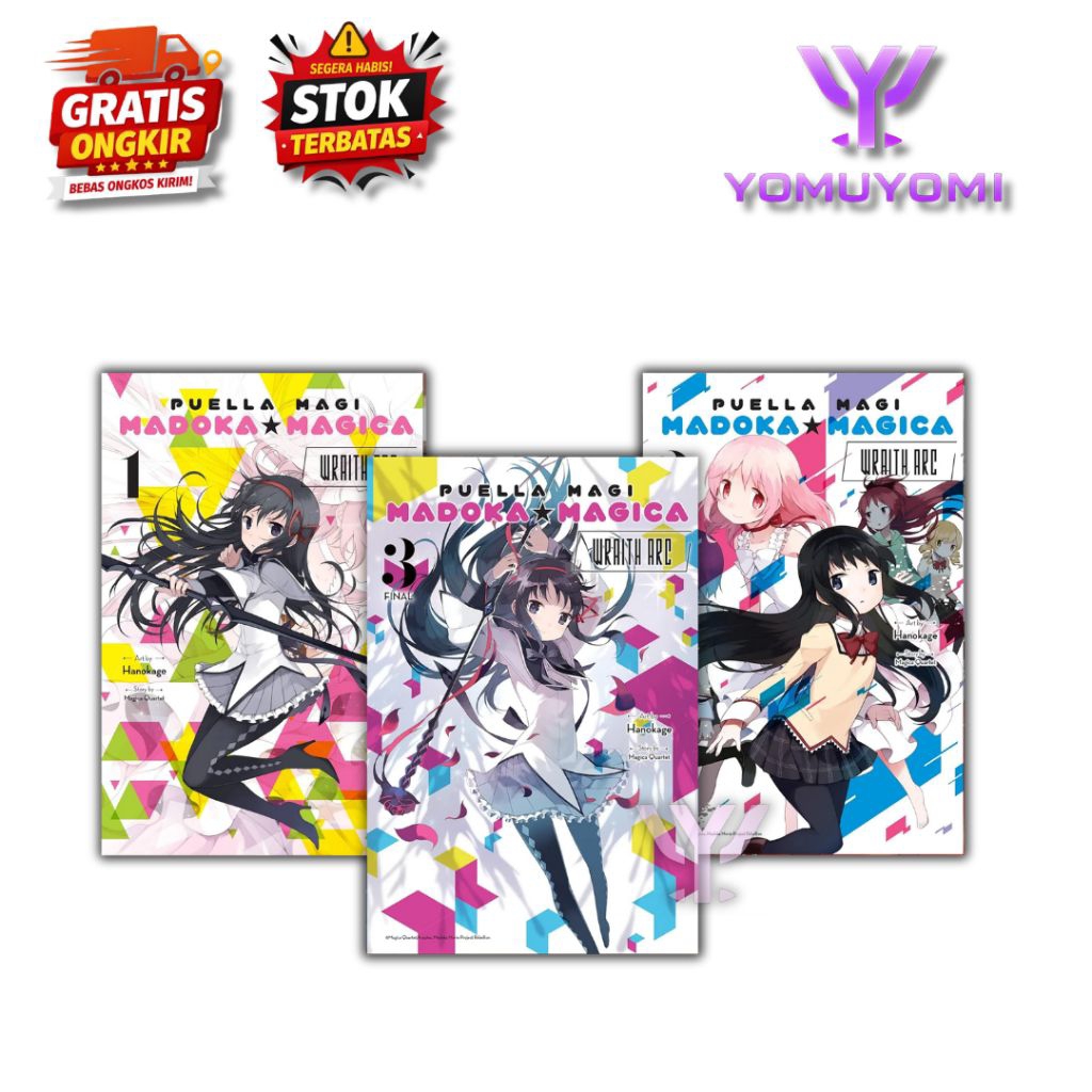 Puella Magi Madoka Magica: Wraith Arc, Vol. 1-3 (manga) by Magica Magica Quartet (english)
