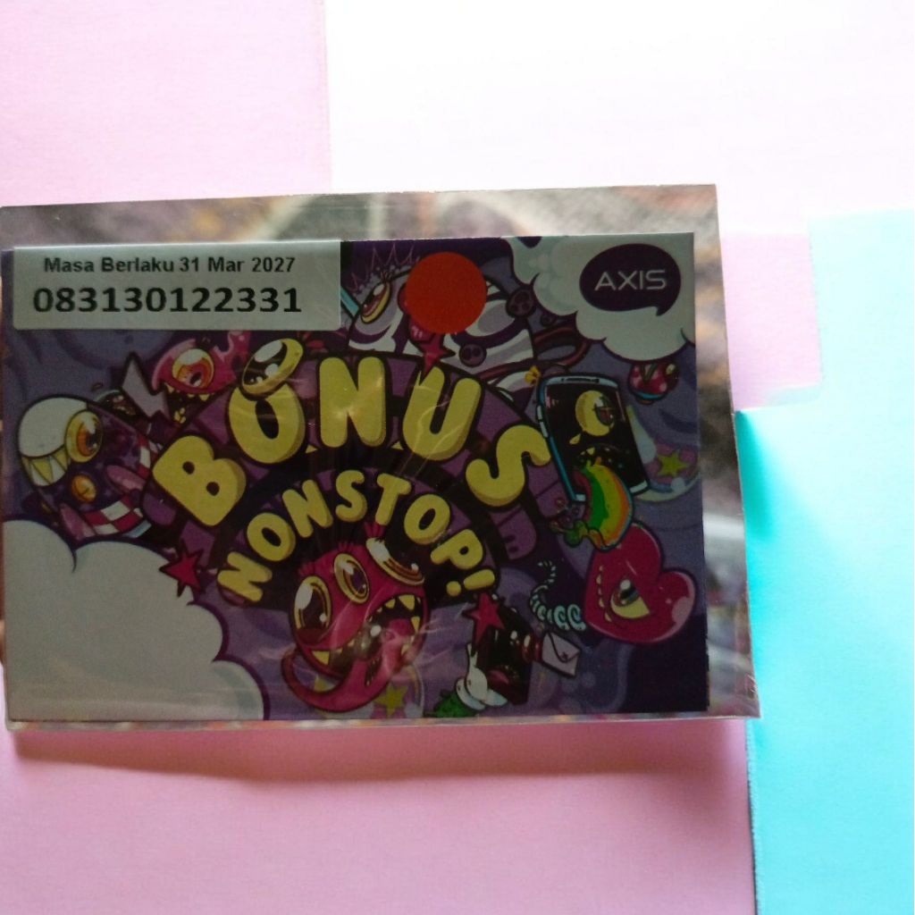nomor cantik AXIS 31 30 1 22 33 1 isi kuota 3gb jaringan 5G