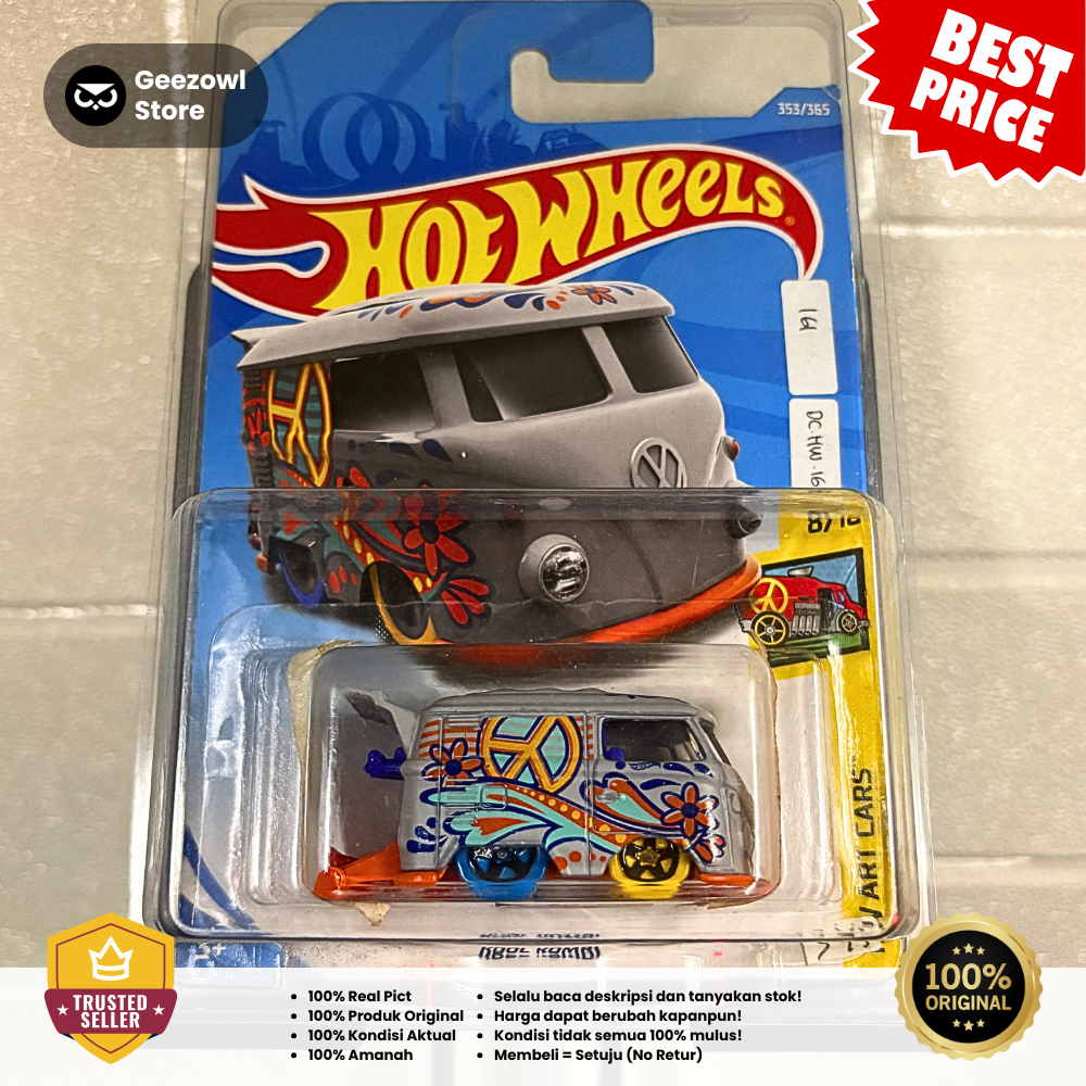 Hot Wheels Regular Kool Kombi HW Art Cars (Protector)