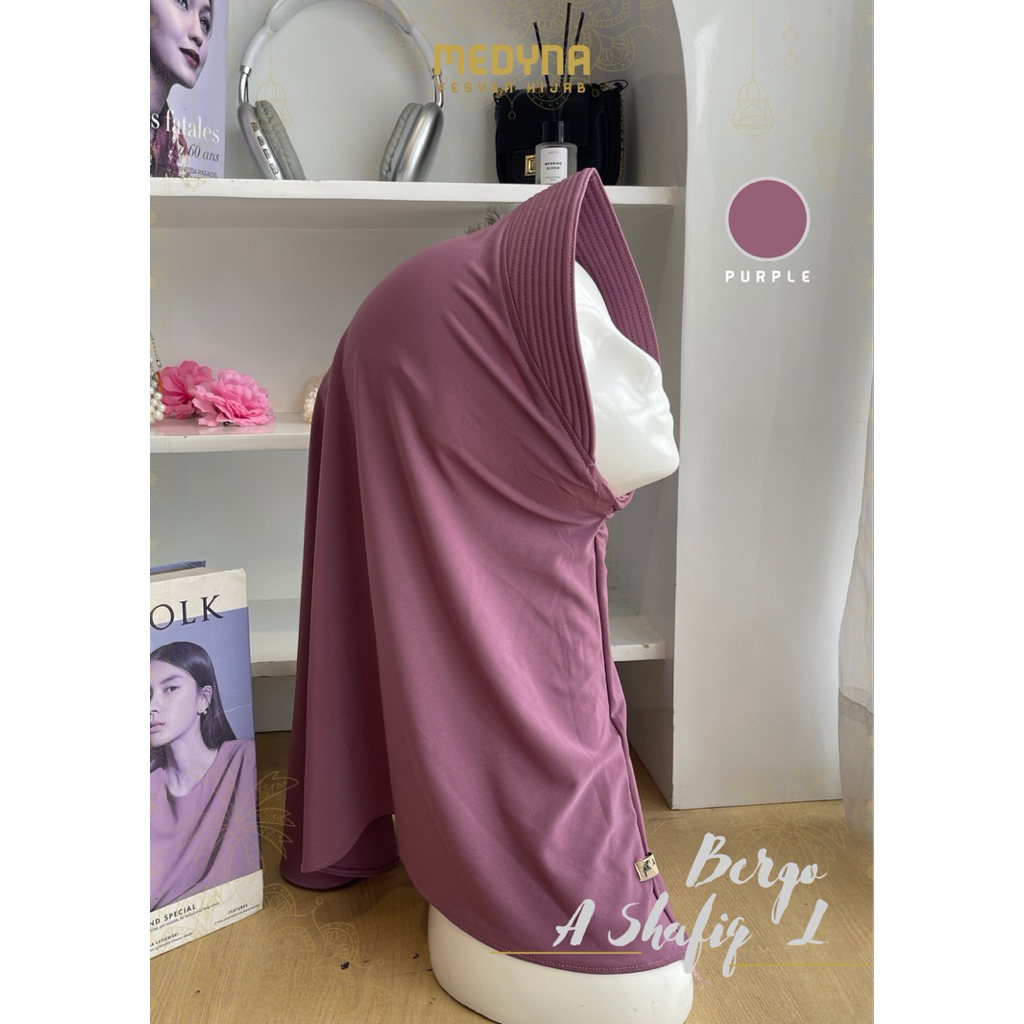BERGO SPORT PREMIUM/ HIJAB SPORTY INSTAN DAILY/ JILBAB SPORT SIZE L/ BERGO PET KECIL | HIJAB INSTAN
