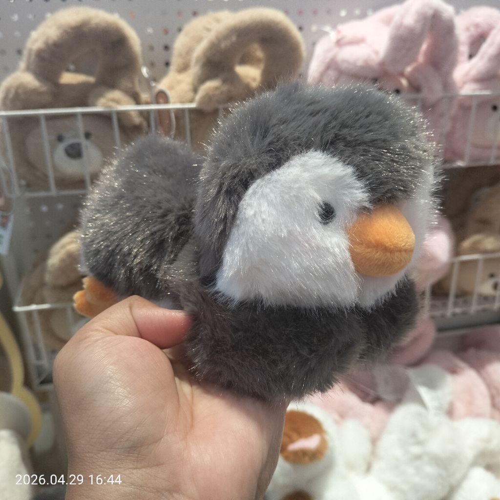 ORIGINAL‼️BONEKA BAYI BINATANG PINGUIN - KUCING - BABI - BERUANG - GAJAH - DOMBA MINISO MINI - KECIL