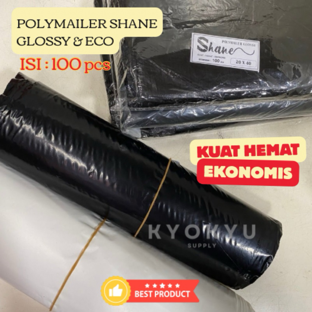 (GROSIR) PLASTIK POLYMAILER HITAM PACKING OLSHOP UKURAN 20X30 20x40 25X35 20x40 30X40 35X45 TEBAL