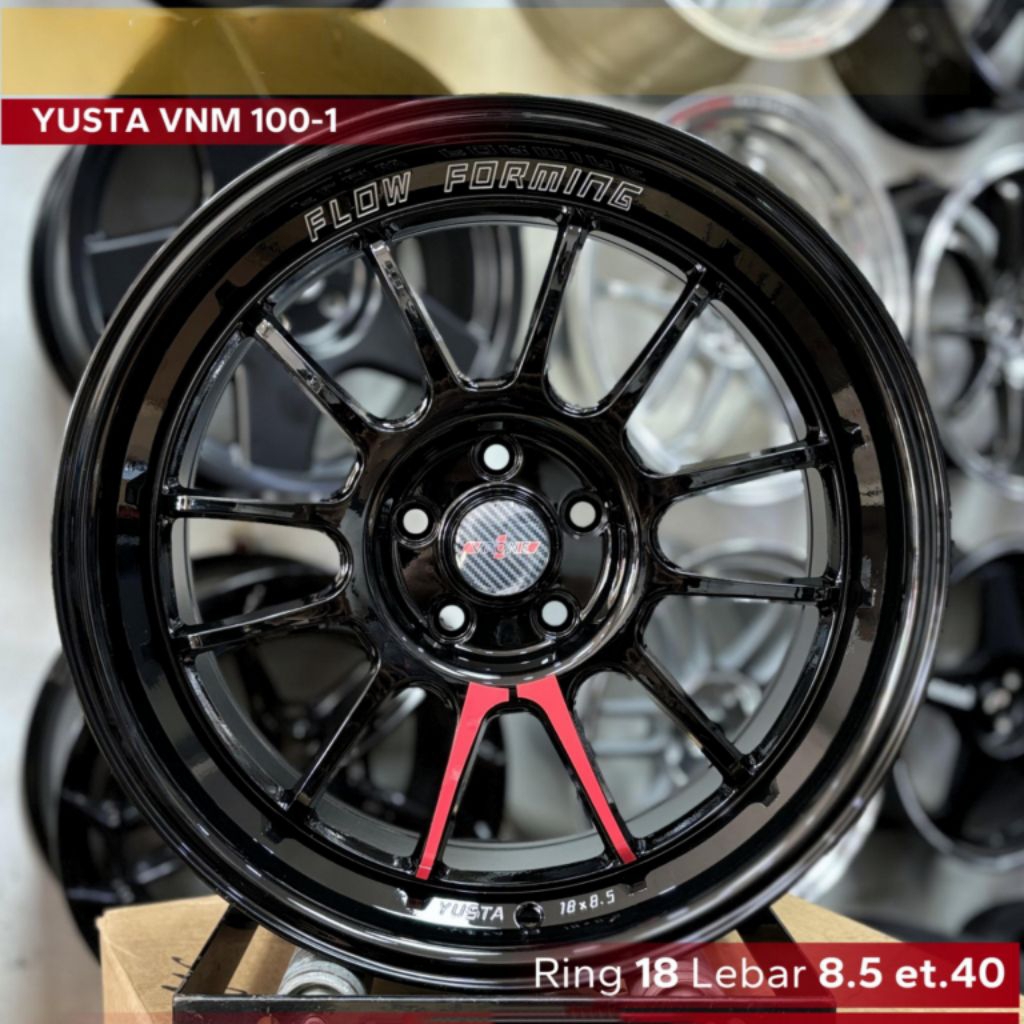 velg racing r18 VENOM 5 FLOW FORMING r18 pcd 5X108 velg mobil ring 18 velg mobil jaecoo j5 Chery omo