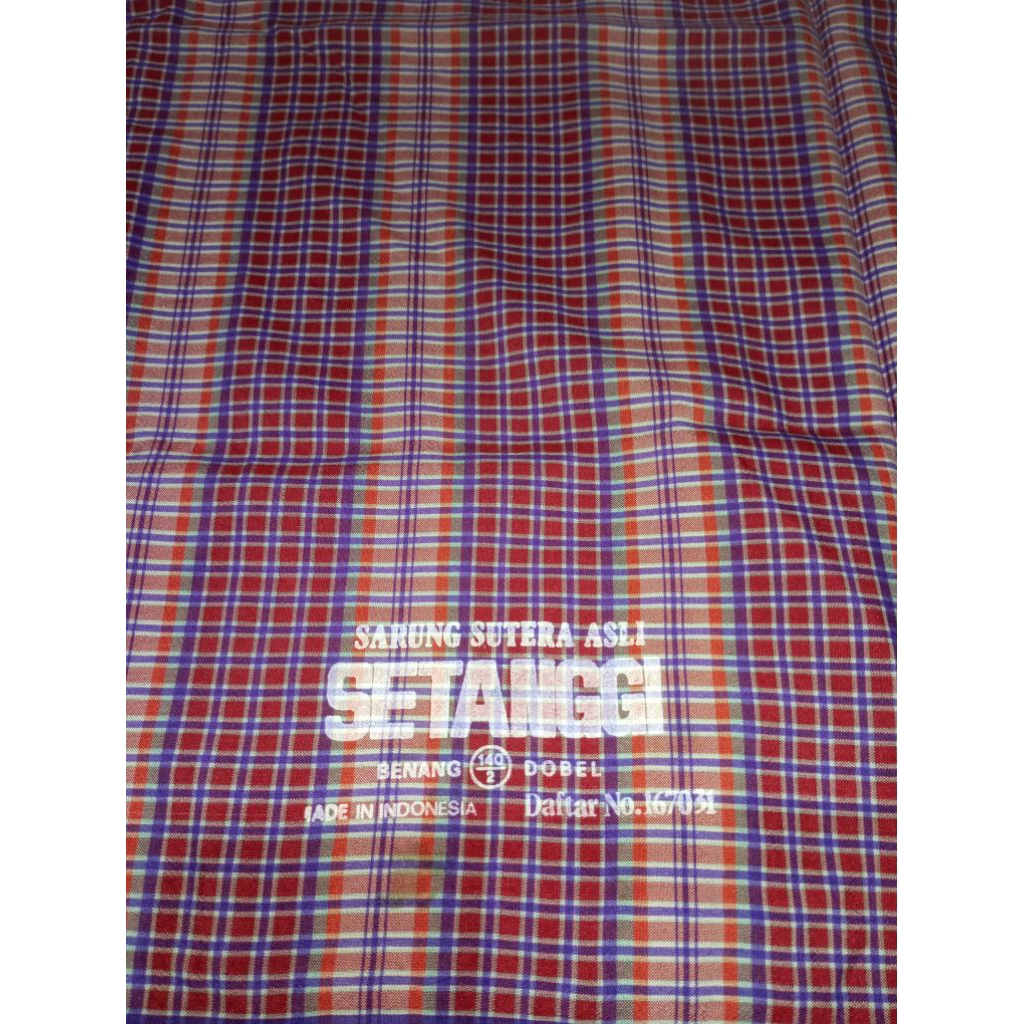 sarung BHS setanggi full sutra spunslik second minusan