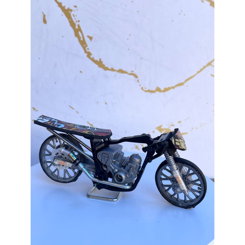 MINIATUR MOTOR DRAG 200CC // MINIATUR MOTOR TERMURAH KEKINIAN // MINIATUR MOTOR ASLI 100%