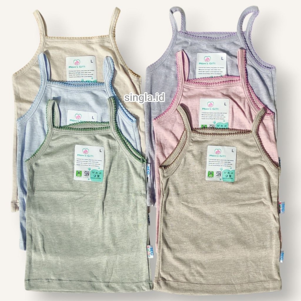 Singlet Moms Gift Anak Perempuan Singlet Anak Perempuan Kaos Dalam Anak Perempuan