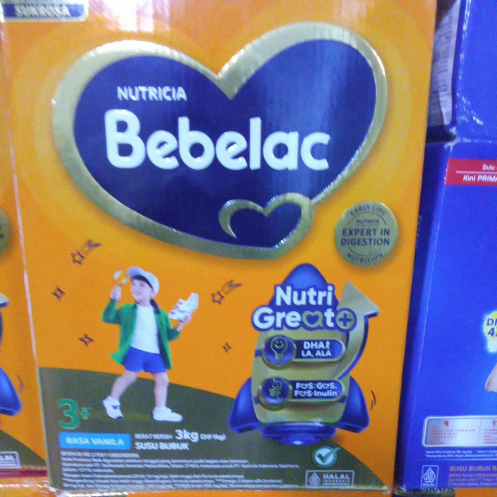 Bebelac 3+ 3000gr madu vanila