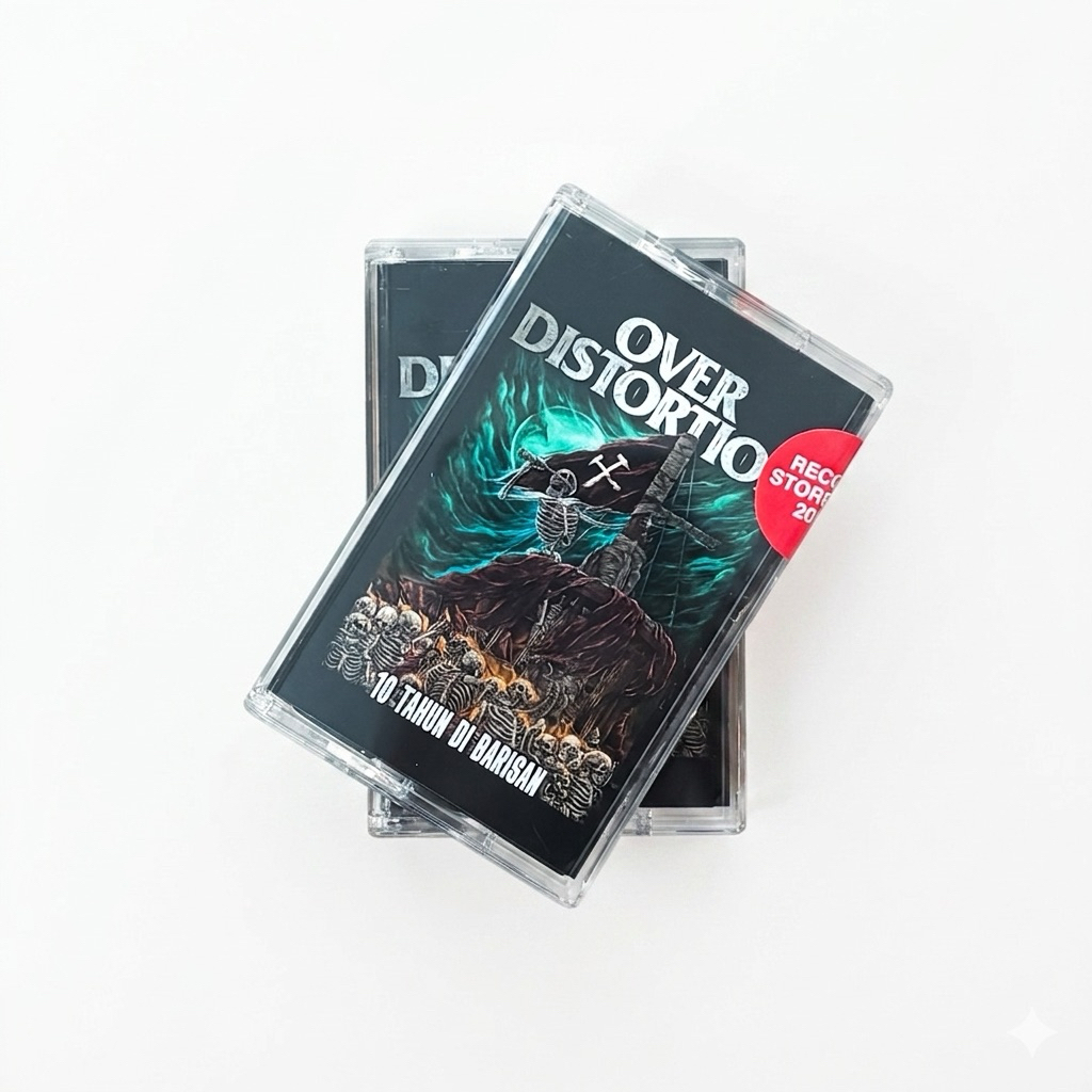 Cassette | Kaset OVER DISTORTION - 10 TAHUN DI BARISAN
