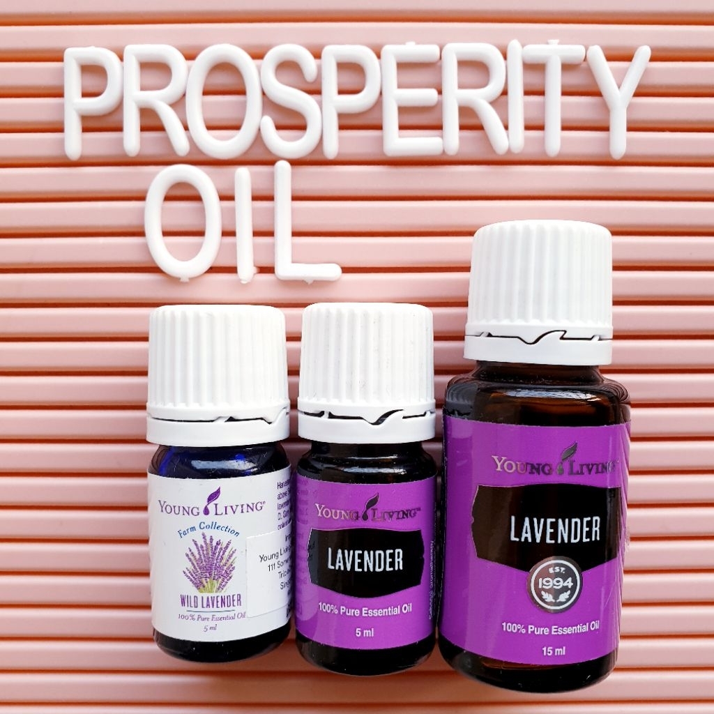 Ready Stock Young Living Lavender 5ml Vitality, Wild, atau 15ml Essential Oil YLEO