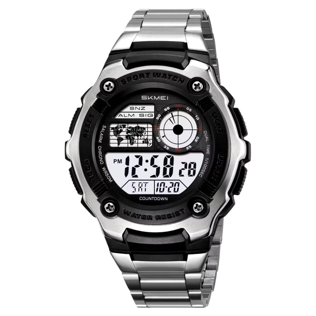 jam tangan skmei 2473 original tahan air 5atm