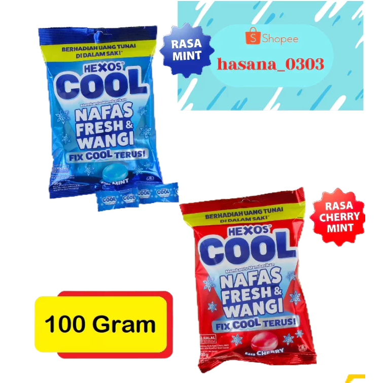 HEXOS COOL MINT 100 Gram