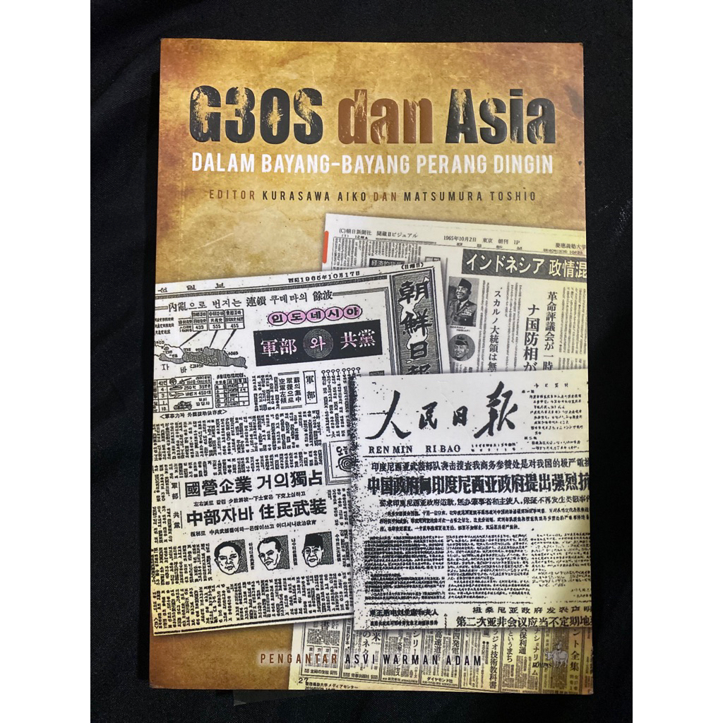 Buku Original G30S DAN ASIA DALAM BAYANG BAYANG PERANG DINGIN