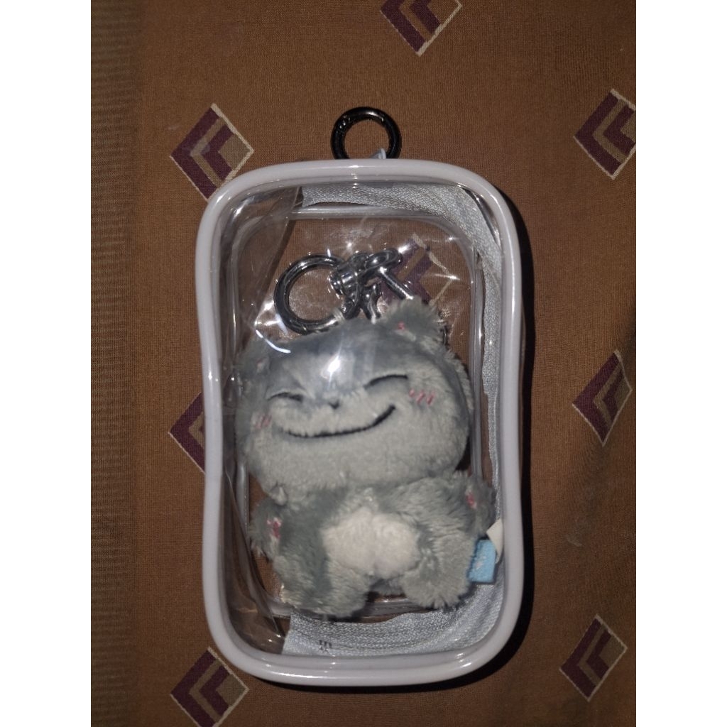 [preloved] jjeonggue plush keyring doll official funny treasure