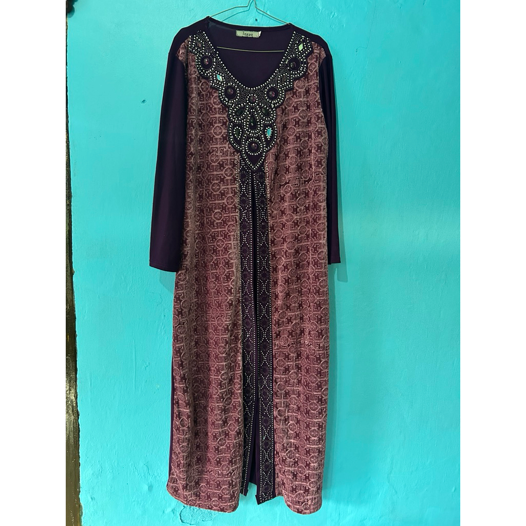 Preloved Gamis ungu