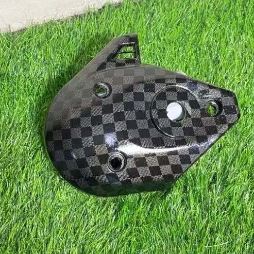 COVER CVT BEAT DELUXE CARBON TUTUP CVT BEAT STRET CARBON 2020-2023 CARBON WTP MOTIF CATUR