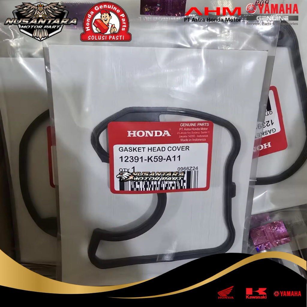 KARET SEAL HEAD VARIO 150 VARIO 125 AHM 12391-K59-A11