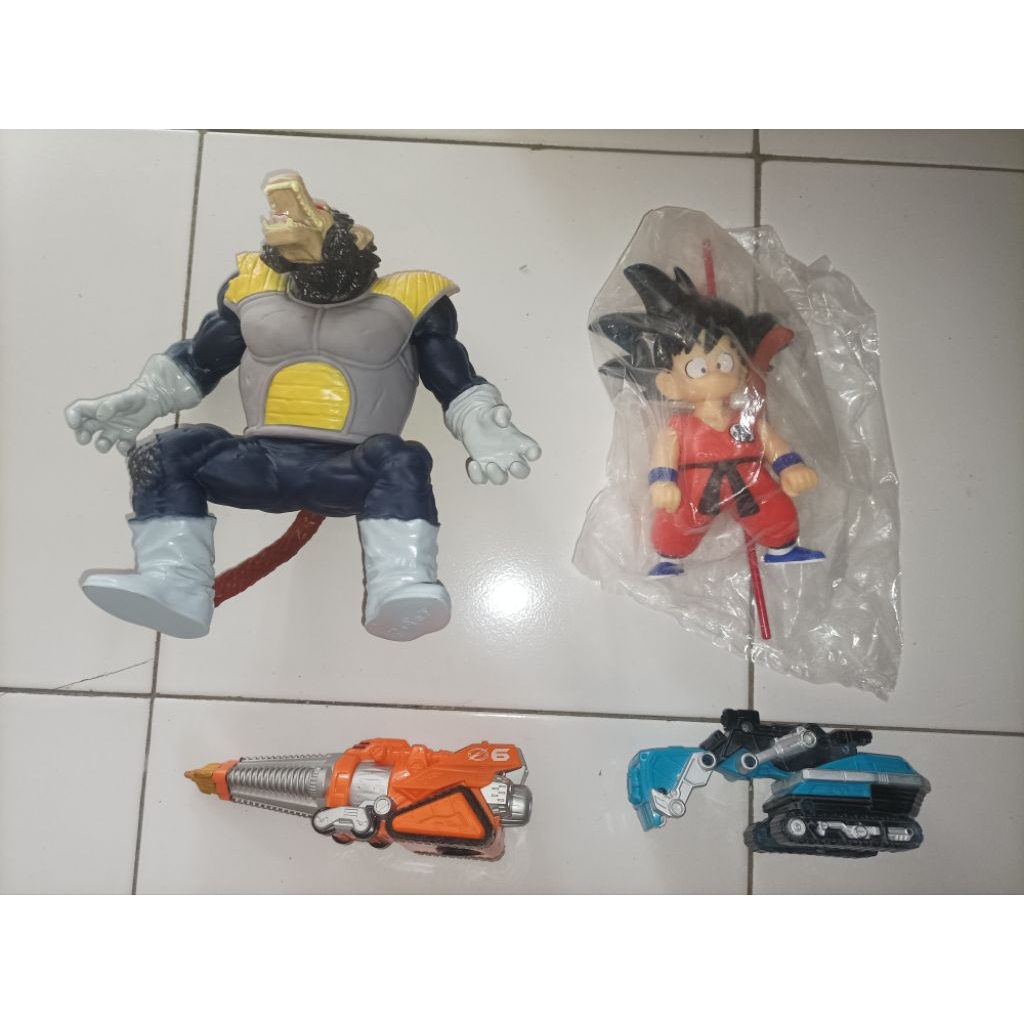 paket Vegeta dan part megazord