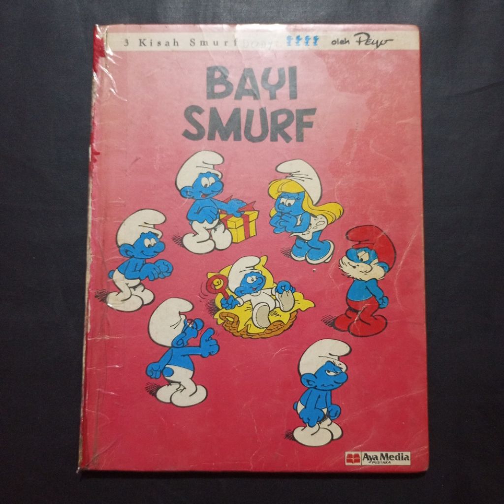 Komik Bayi Smurf / Peyo (Pierre Culliford) / Terbitan Aya Media Yayınları / Seri The Smurfs Klasik d