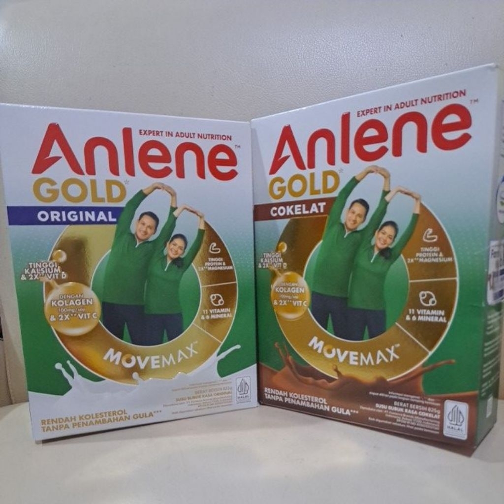 Anlene Gold 5X 825gr Susu Dewasa - Susu Anlene Gold
