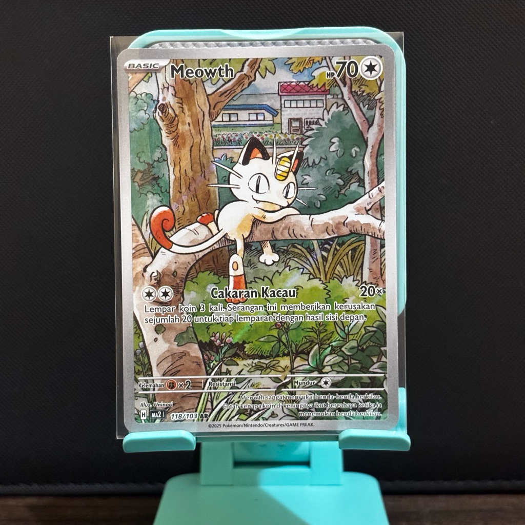 Meowth AR MA2 - Kartu Pokémon TCG Indonesia