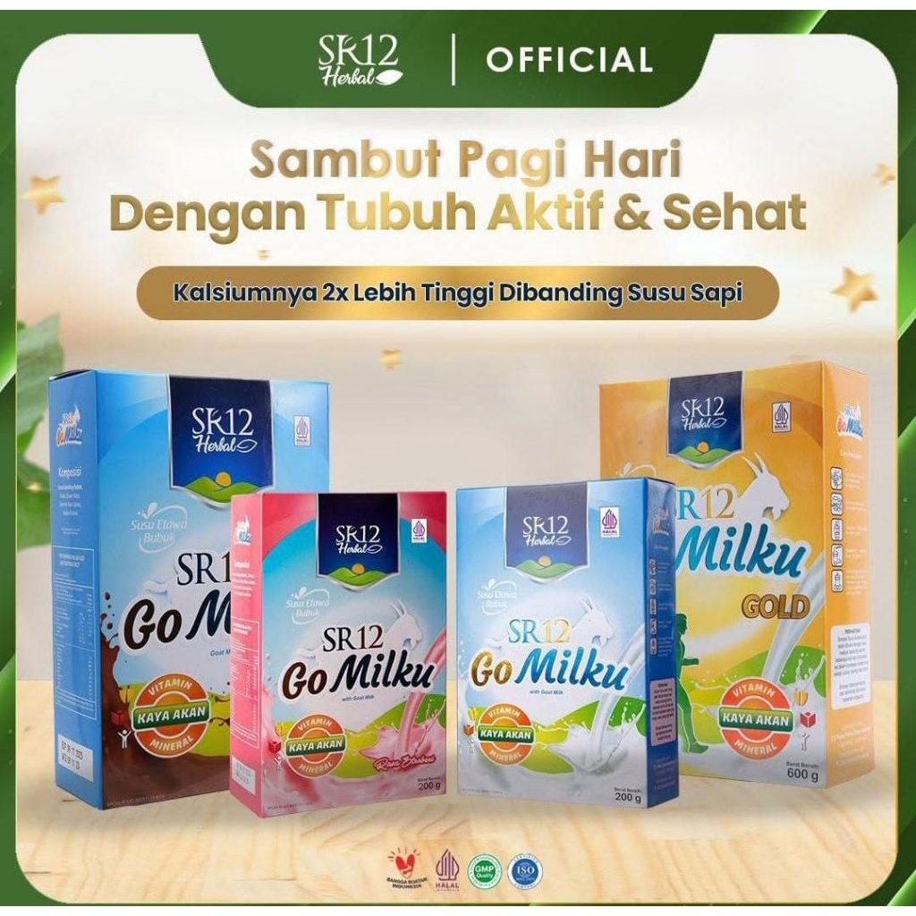 GoMilku Gold, Cokelat, Strawberry & Ori SR12