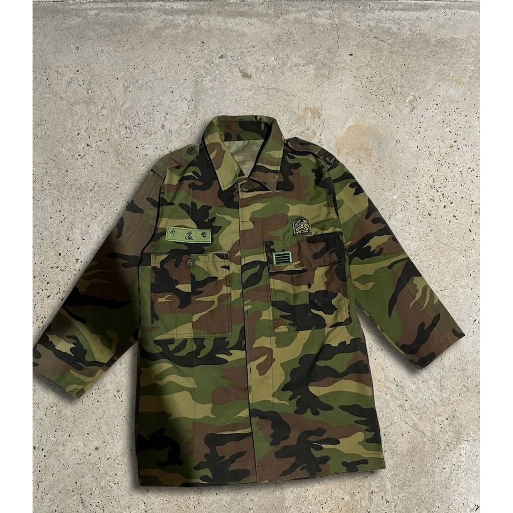 ROK Army Woodland Camo Field Jacket