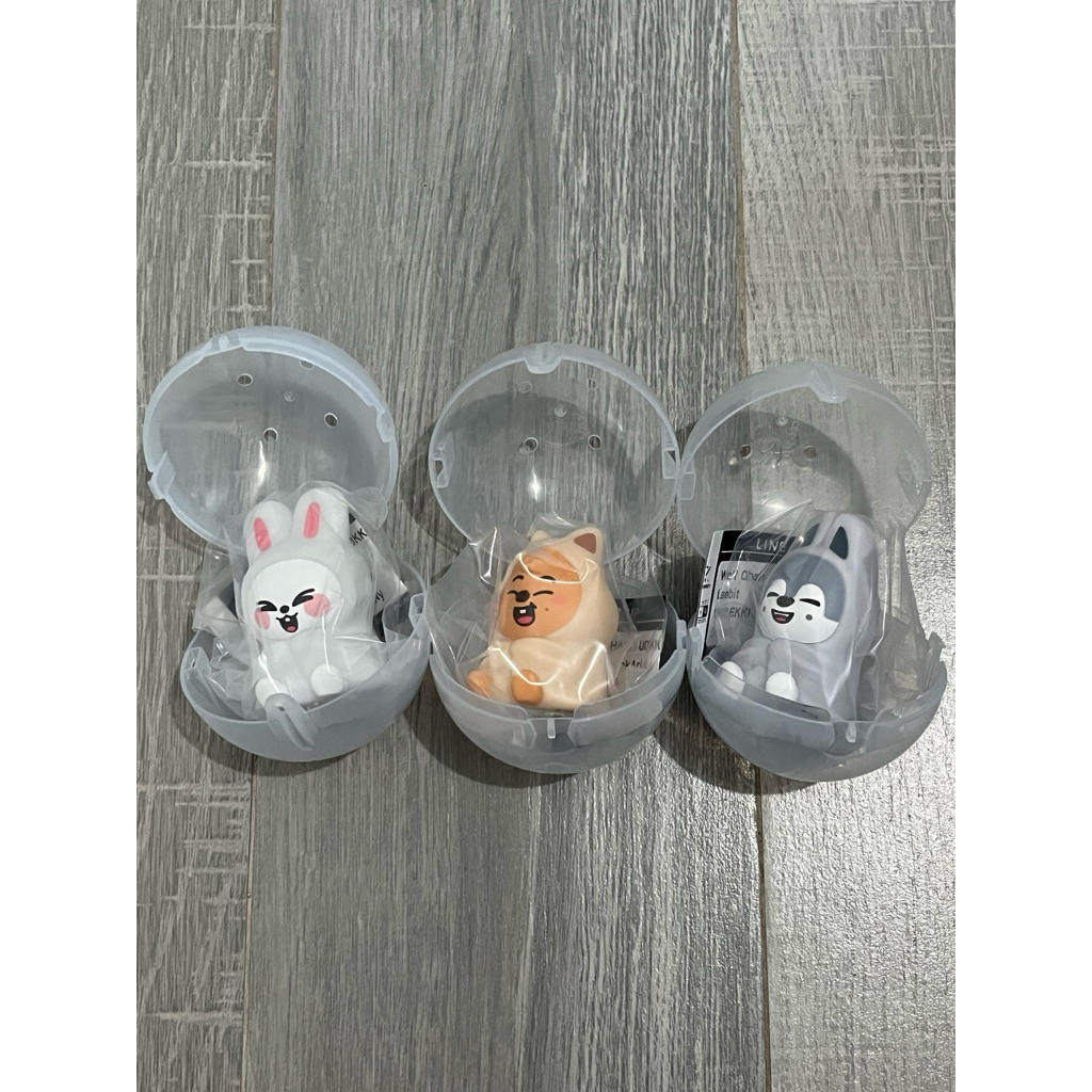 [READY STOCK] SKZOO Gashapon Gacha Mood Lamp Leebit, HanQuokka, WolfChan