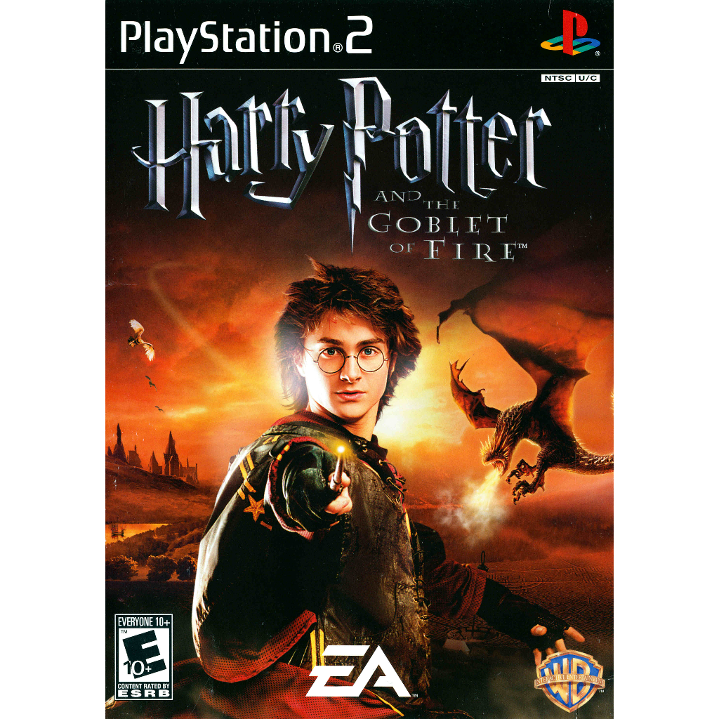 KASET DVD GAME PS2: HARRY POTTER AND THE GOBLET OF FIRE