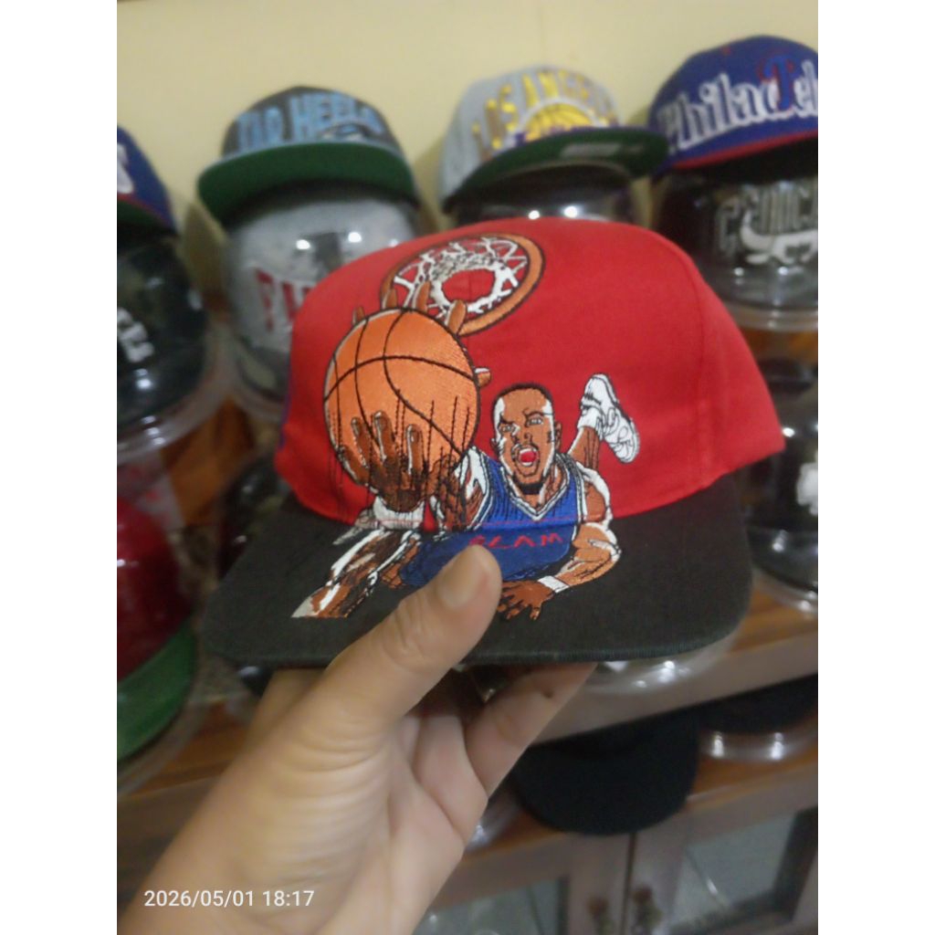 Rare Vintage Slam Dunk Tomahawk Cap 90s Snapback