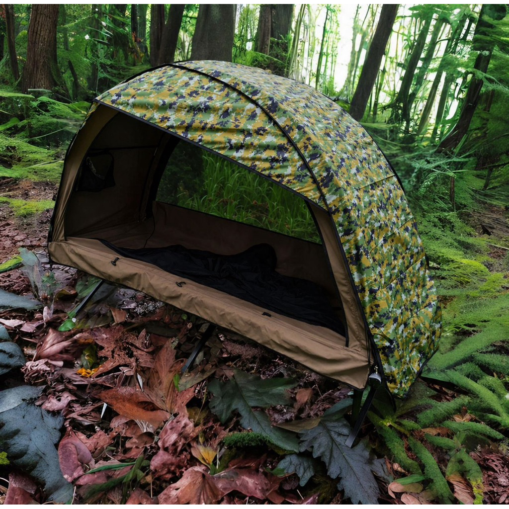 Tenda Velbed Loreng ( Tendanya saja )